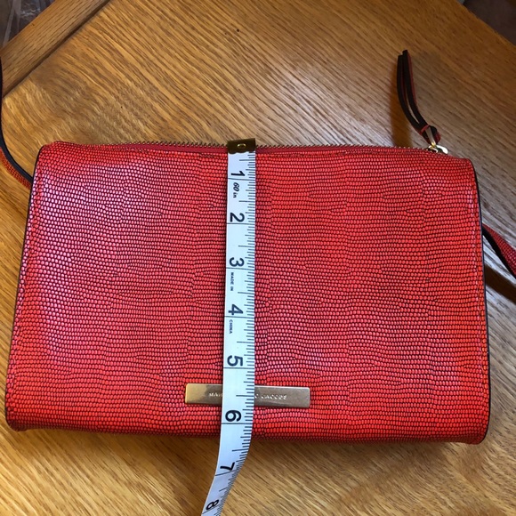 Marc Jacobs Orange Leather Textured Crossbody - Picture 6 of 7